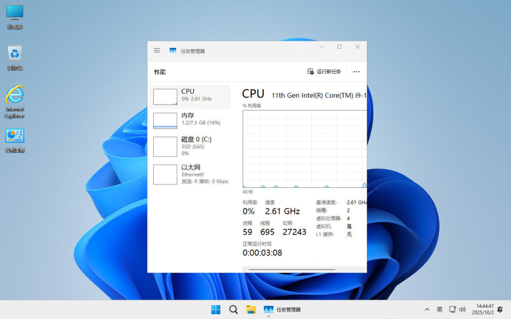 【四度OS】Windows11 25H2（26200.9168）X64 纯净[深度精简版][1.68G](2026.8.22)